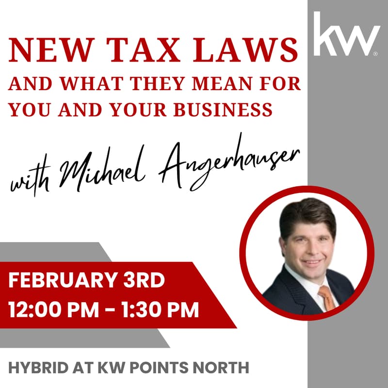 Cover Image for New Tax Laws and What They Mean For You and Your Business