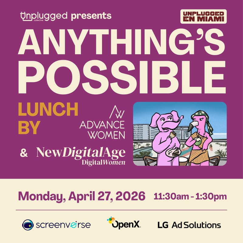 Cover Image for Anything's POSSIBLE Lunch with Advance Women & New Digital Age Digital Women