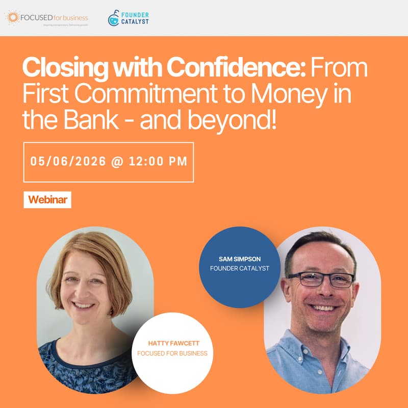 Cover Image for Closing with Confidence: From First Commitment to Money in the Bank - and beyond!