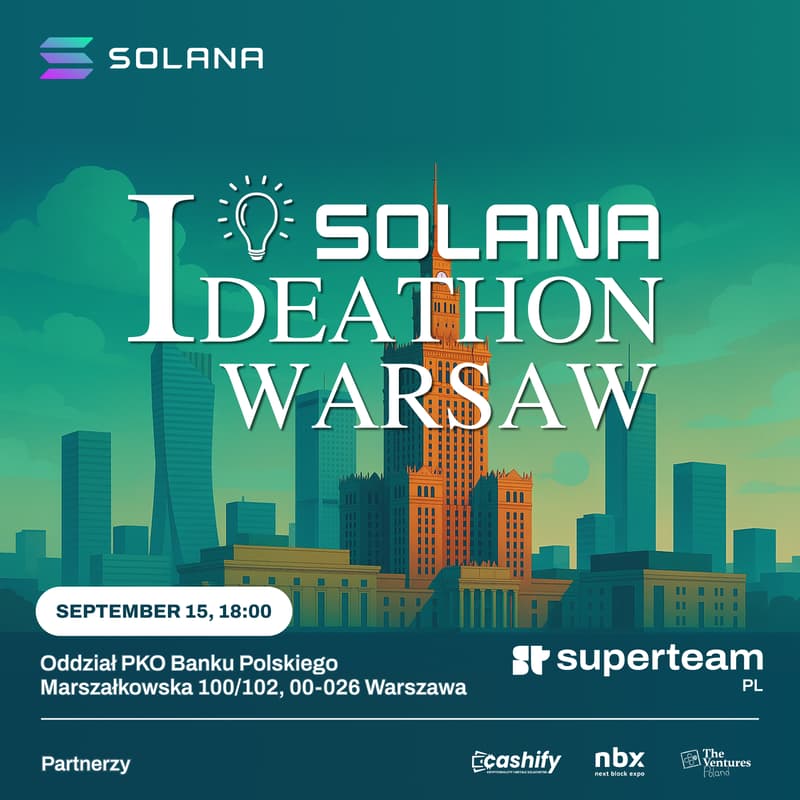 Cover Image for Solana Ideathon Warsaw