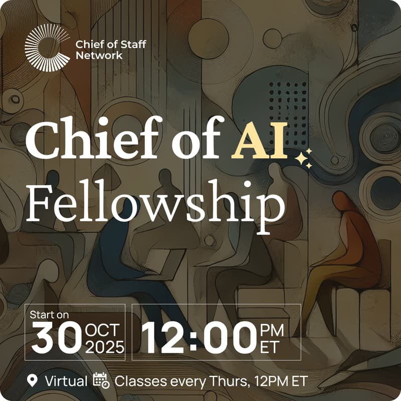 Cover Image for Chief of AI Fellowship