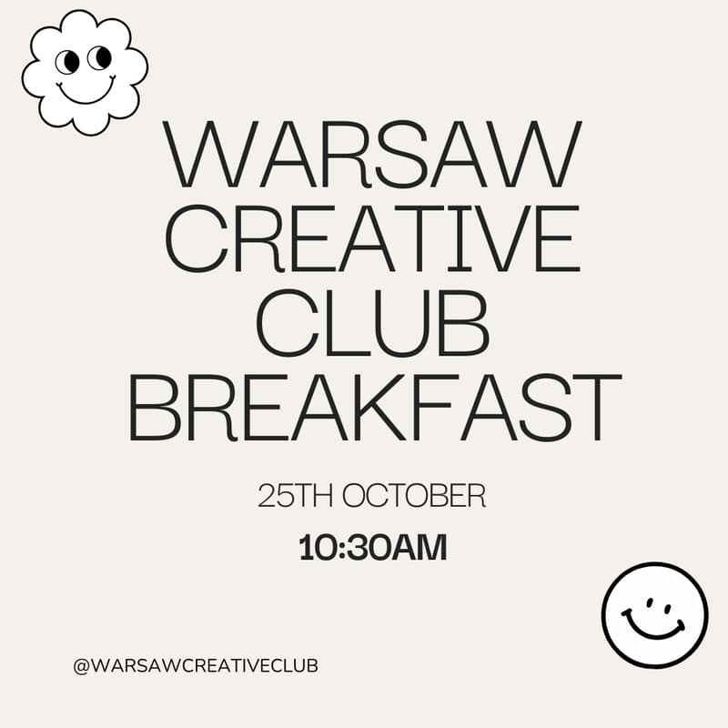 Cover Image for Warsaw Creative Club Breakfast October Edition