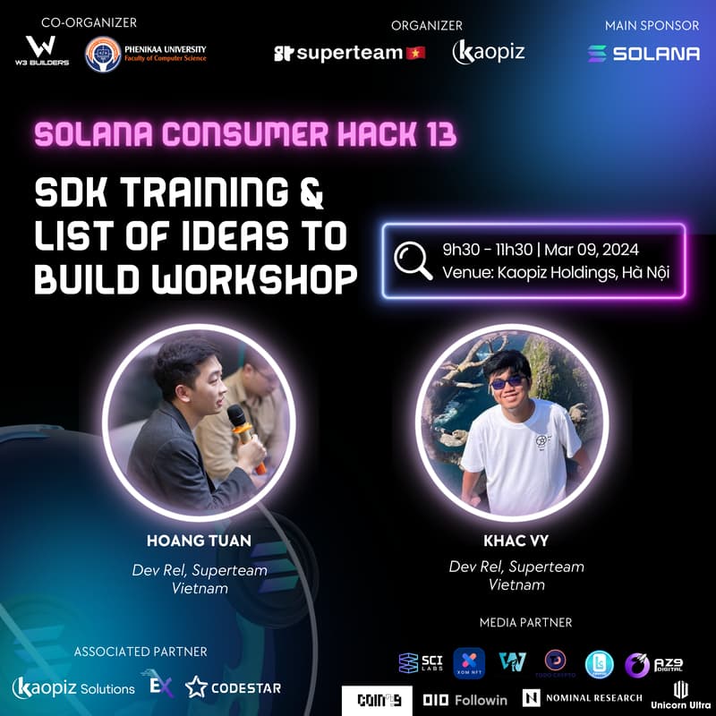 Cover Image for SDK training & List of ideas to Build Workshop