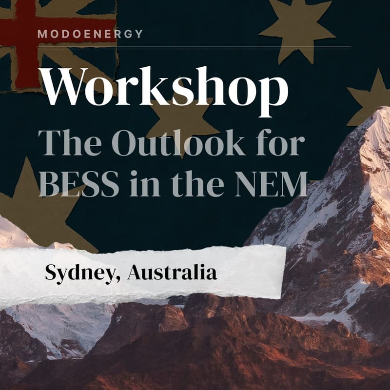 Cover Image for WORKSHOP: The Outlook of BESS in the NEM