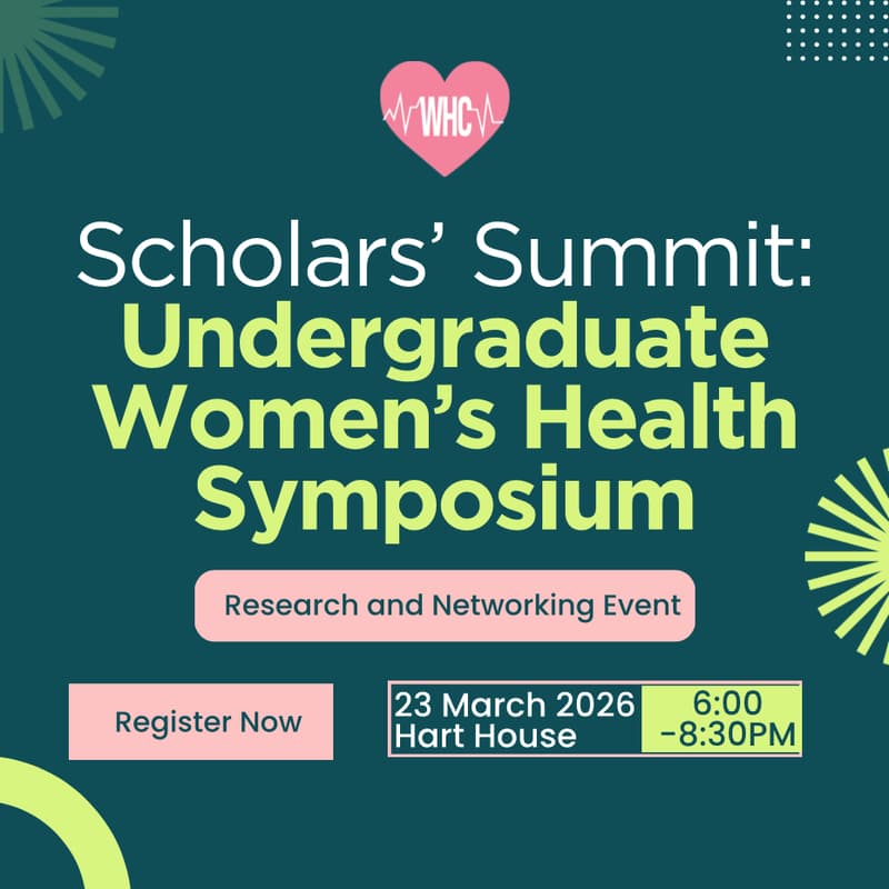 Cover Image for Scholar's Summit: Undergraduate Women's Health Symposium