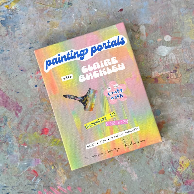 Cover Image for Painting Portals with Claire Buckley