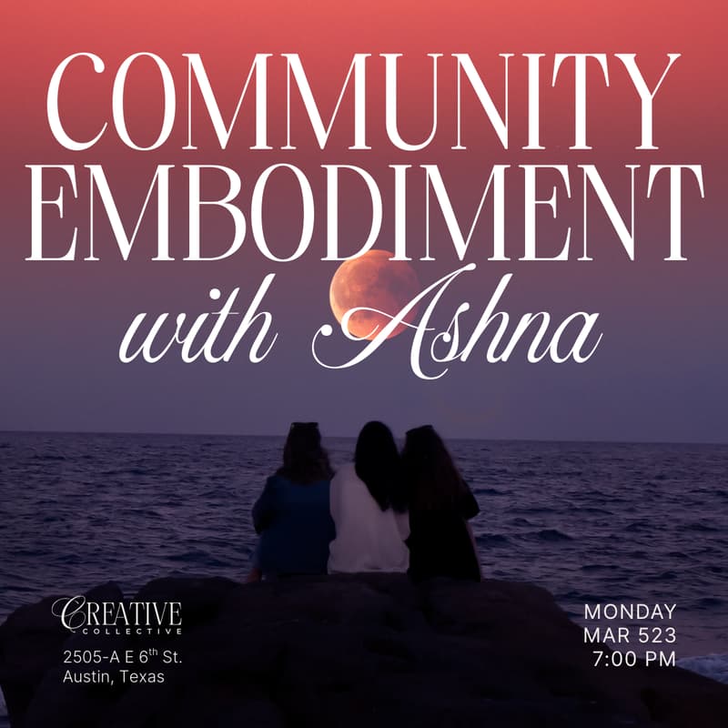 Cover Image for Community Embodiment with Ashna