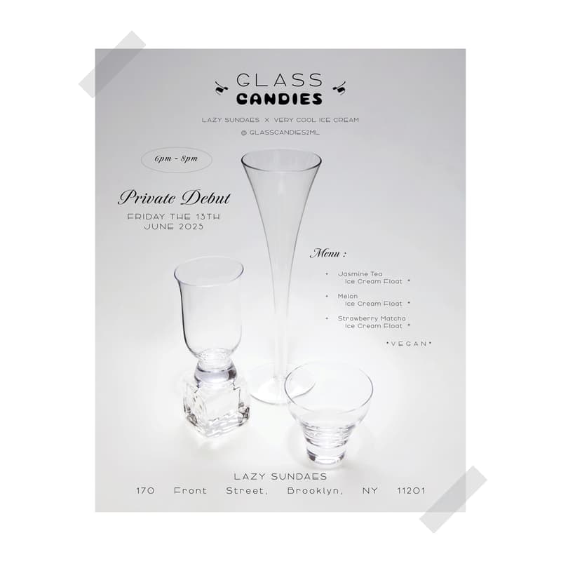 Cover Image for Glass Candies – Private Debut