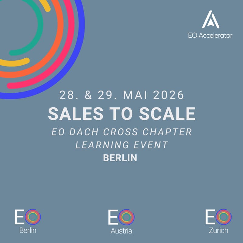 Cover Image for Sales to Scale - EO DACH X-Chapter Learning Event