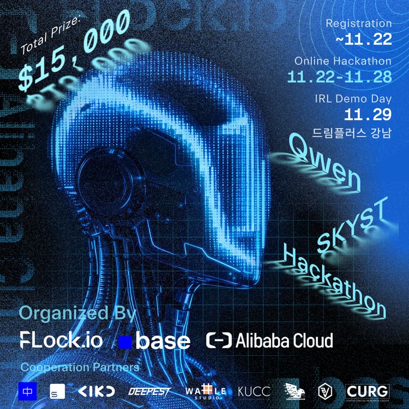 Cover Image for Qwen Base SKYST Hackathon by FLock.io