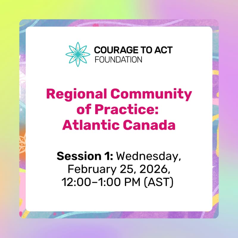 Cover Image for Regional Community of Practice | Atlantic Canada | Session 1