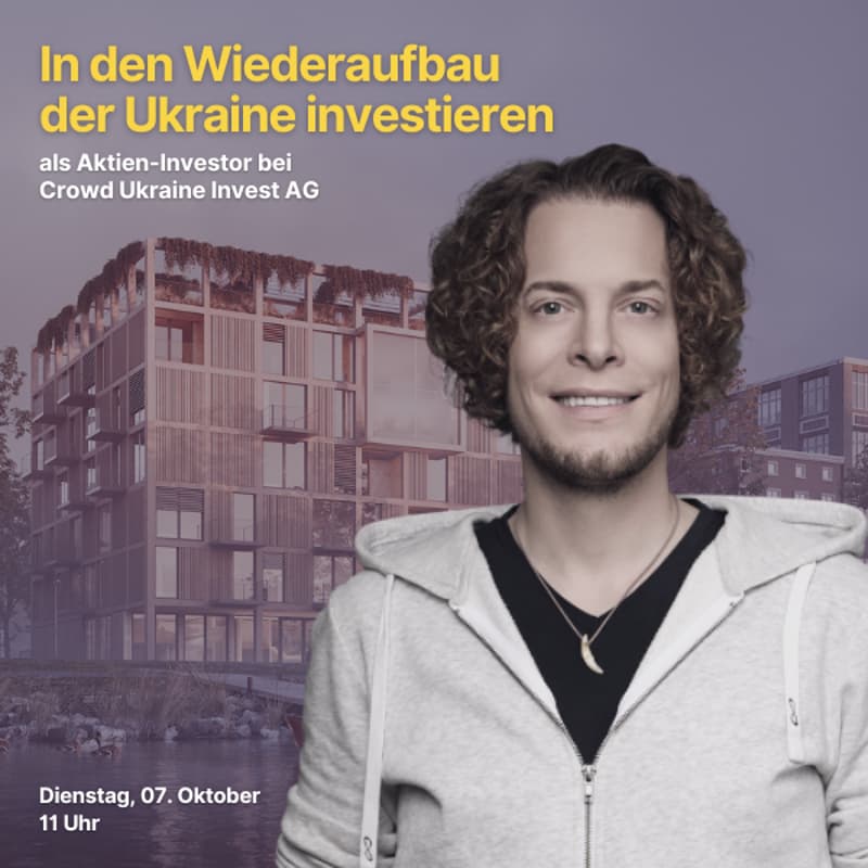 Cover Image for In den Wiederaufbau der Ukraine investieren