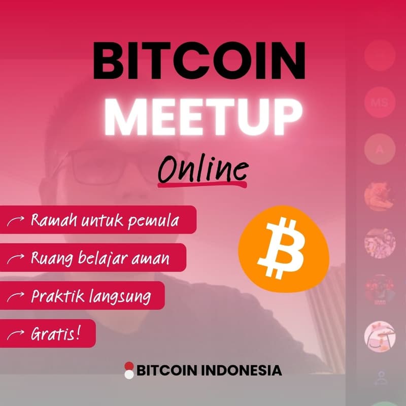 Cover Image for Bitcoin Indonesia Community Online Meetup
