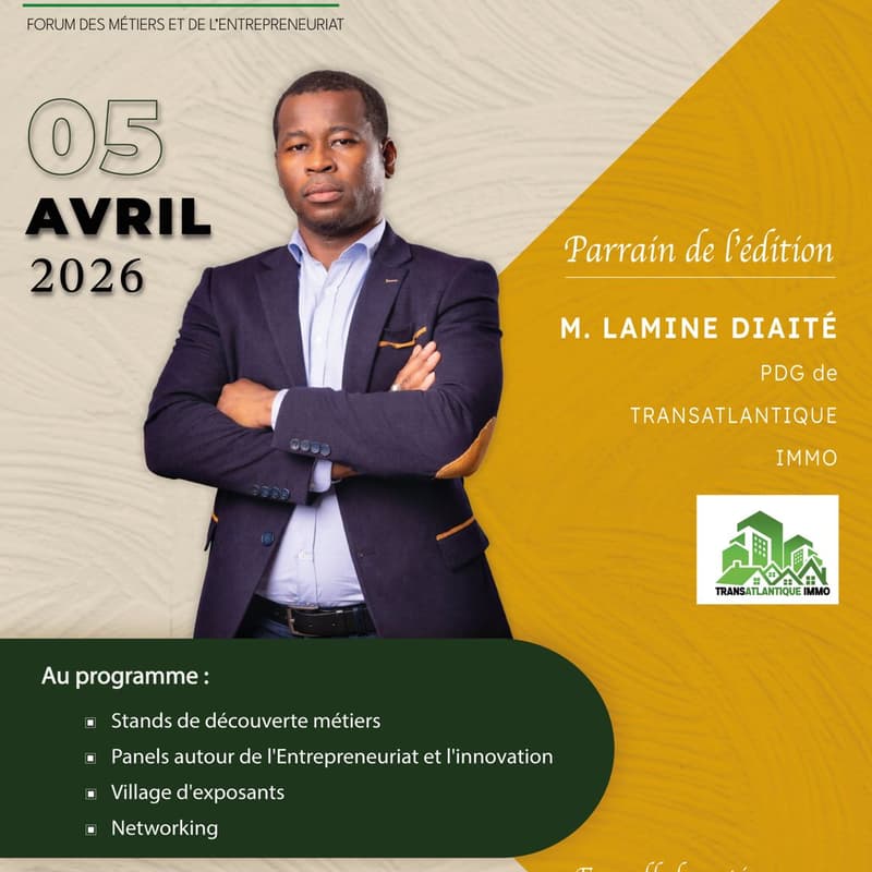 Cover Image for Forum des Métiers et de l'Entrepreneuriat - 3e édition