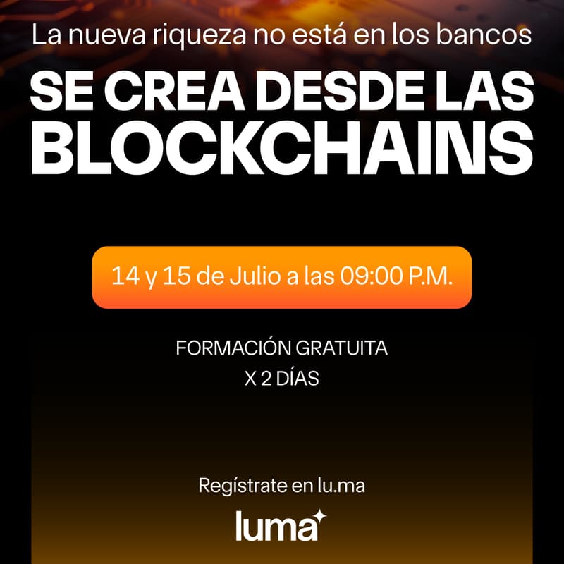 Cover Image for La Nueva Riqueza No Está En Los Bancos, Se Crea Desde Las BLOCKCHAINS
