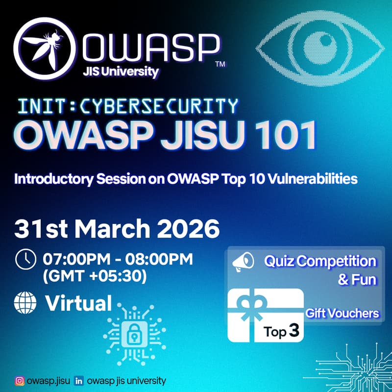 Cover Image for INIT: CYBERSECURITY — OWASP JISU 101