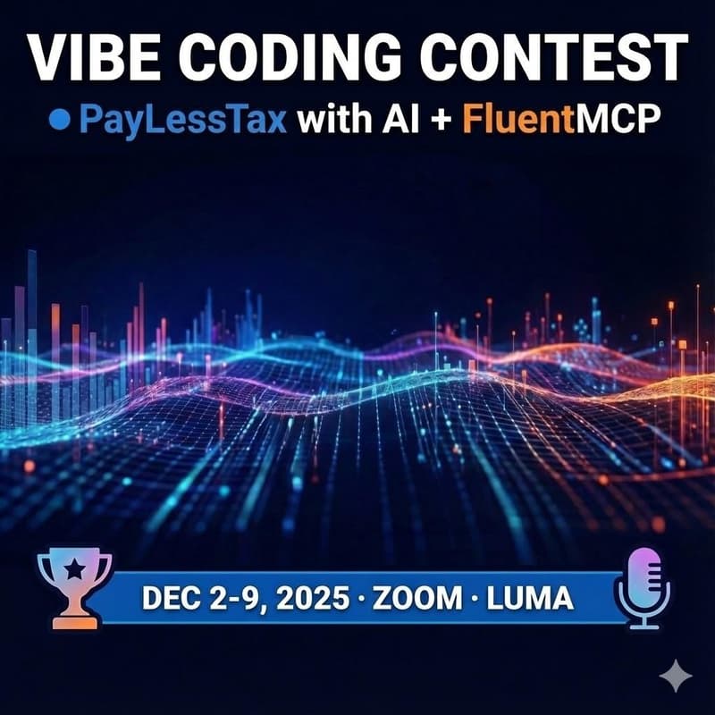 Cover Image for Office Hours ● Vibe Coding Contest ● PayLessTax with 🤖 AI + FluentMCP