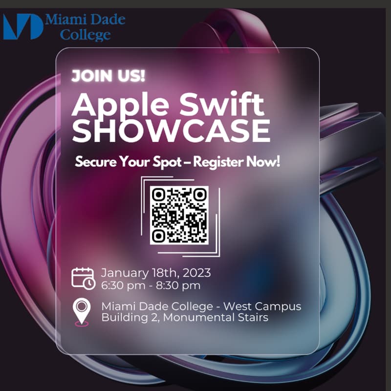 Cover Image for MDC Apple Swift Student Showcase