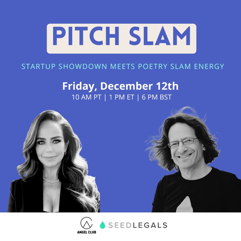 Cover Image for PITCH SLAM: Startup Showdown Meets Poetry Slam Energy