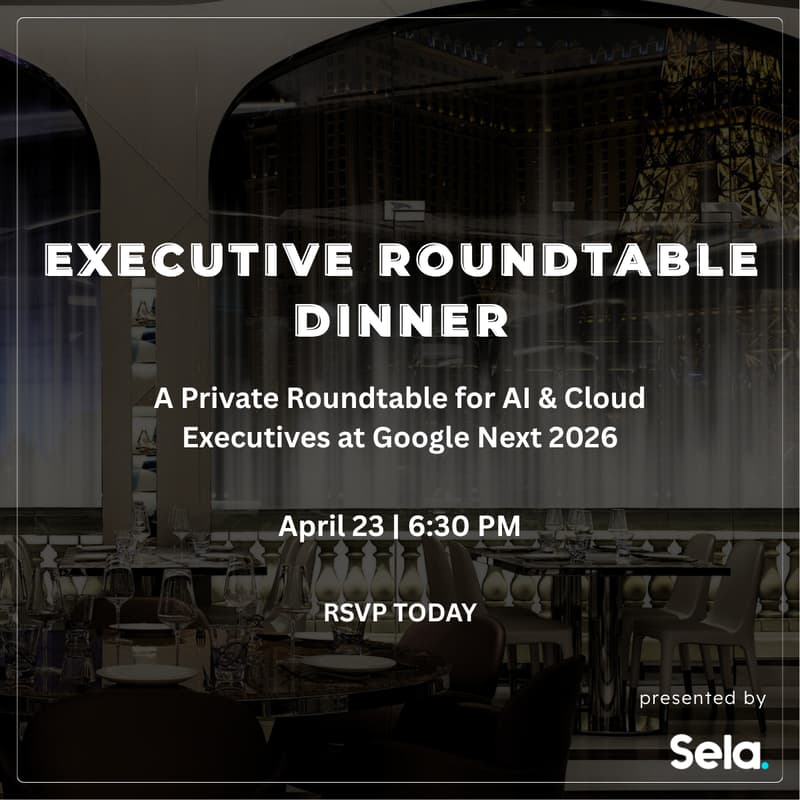 Cover Image for Executive Roundtable Dinner at Google Next