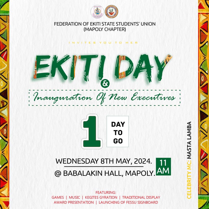 EKITI DAY · Luma
