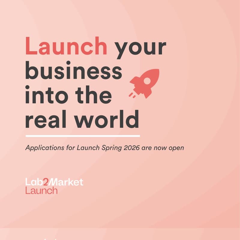 Cover Image for Lab2Market Launch Ontario Spring 2026 Info Session
