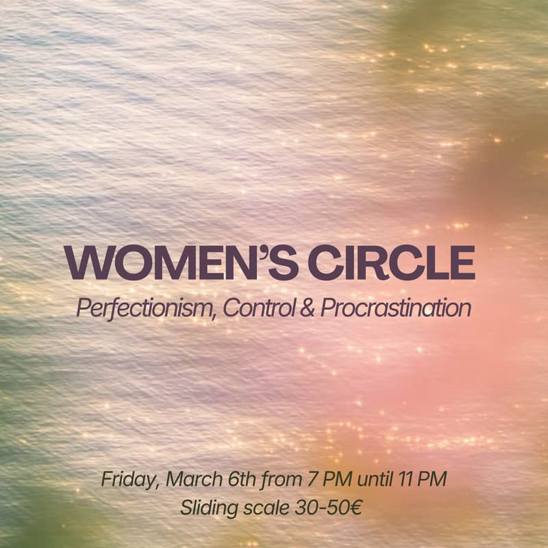 Cover Image for Women’s Circle: Perfectionism, Control & Procrastination