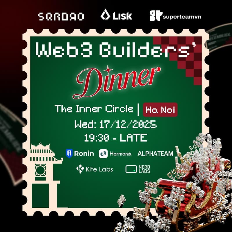 Cover Image for Web3 Builders' Dinner: The Inner Circle | Hanoi