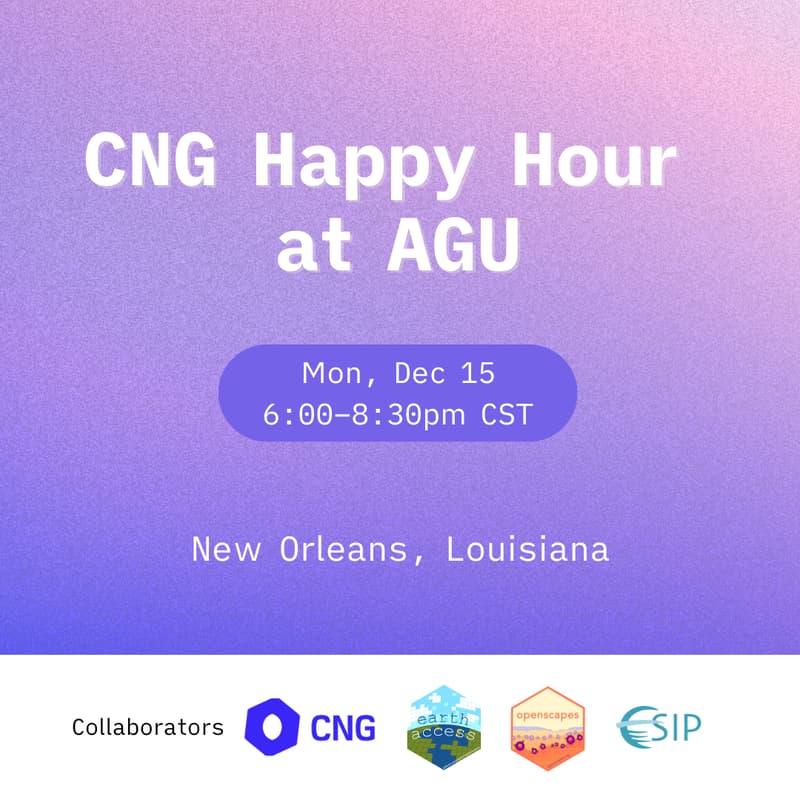 Cover Image for CNG Happy Hour @ AGU