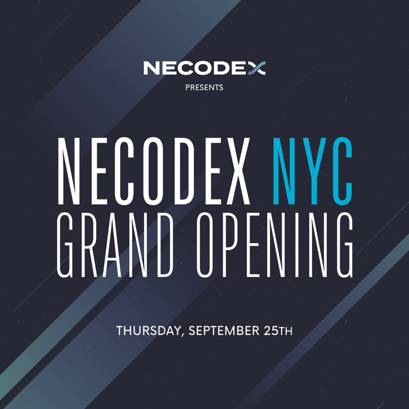 Cover Image for Necodex NYC Grand Opening