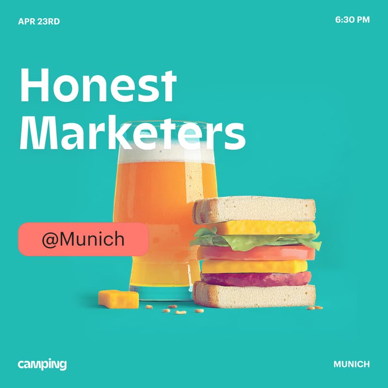 Cover Image for Honest Marketers Afterwork Munich - April