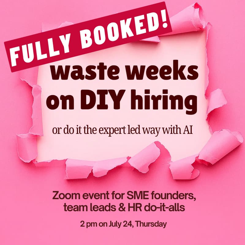 Cover Image for Hiring with AI for small business