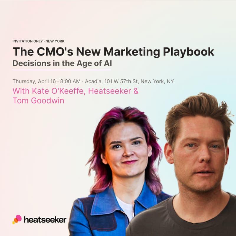 Cover Image for The CMO's New Marketing Playbook: Decisions in the Age of AI with Kate O'Keeffe and Tom Goodwin