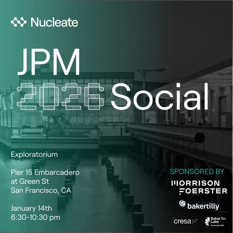 Cover Image for Nucleate JPM'26 Reception