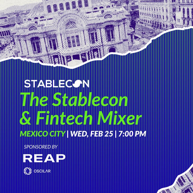 Cover Image for Roadshow to Stablecon: The Stablecon & Fintech Mixer presented by Reap