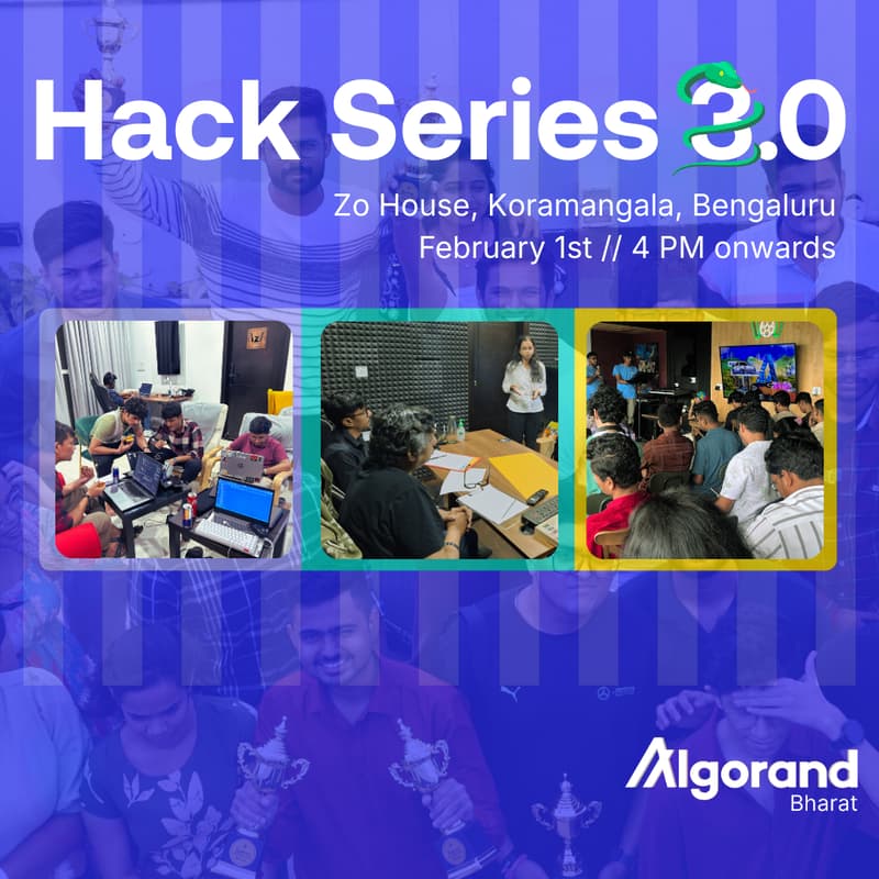 Cover Image for AlgoBharat Hack Series 3.0 -- Bengaluru Meetup & Info Session