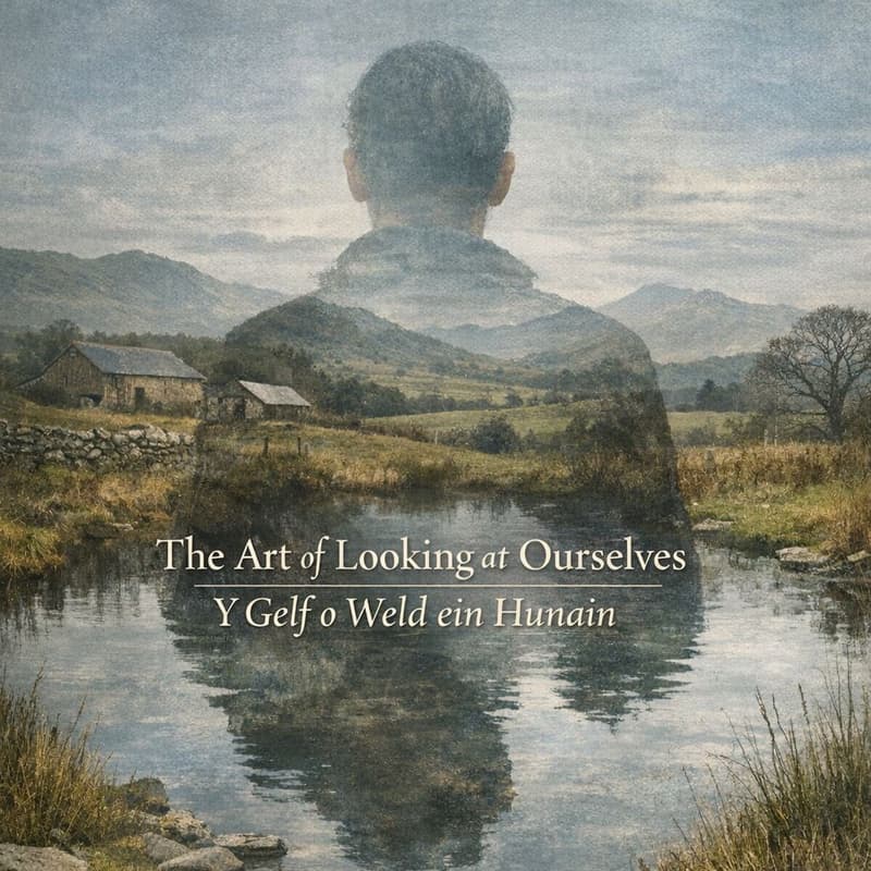 Cover Image for The Art of Looking at Ourselves / Y Gelf o Weld ein Hunain