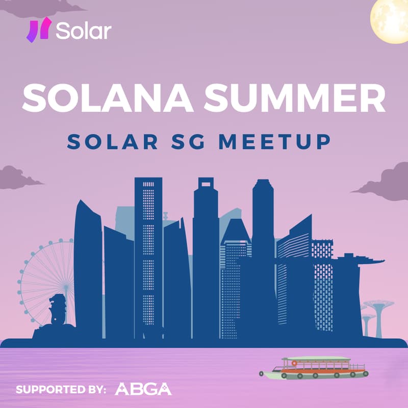 Cover Image for Solana Summer: Solar SG Meetup