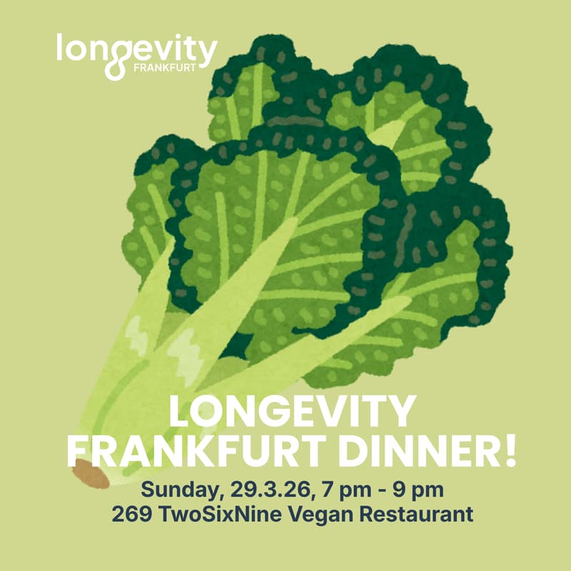 Cover Image for Longevity Frankfurt Dinner!