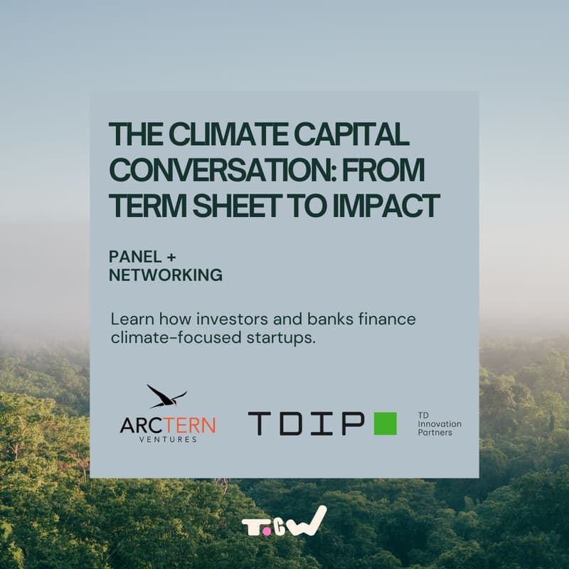 Cover Image for The Climate Capital Conversation: From Term Sheet to Impact