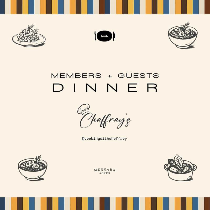 Cover Image for 🌽 Members + Guests: Cheffrey's Louisiana Dinner