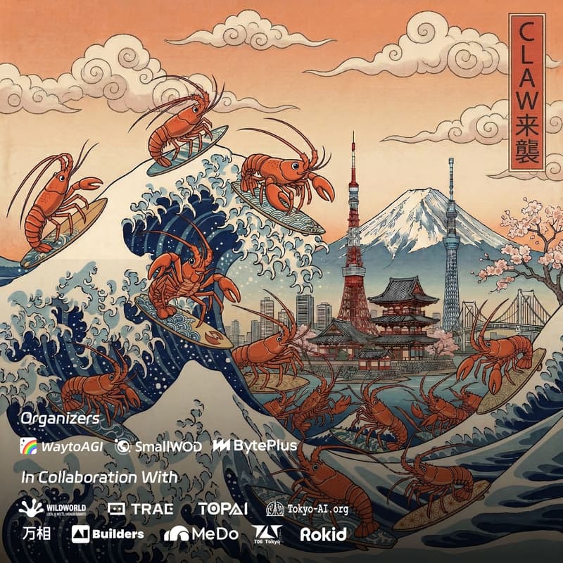 Cover Image for OpenClaw Tokyo Showcase, Mar.28