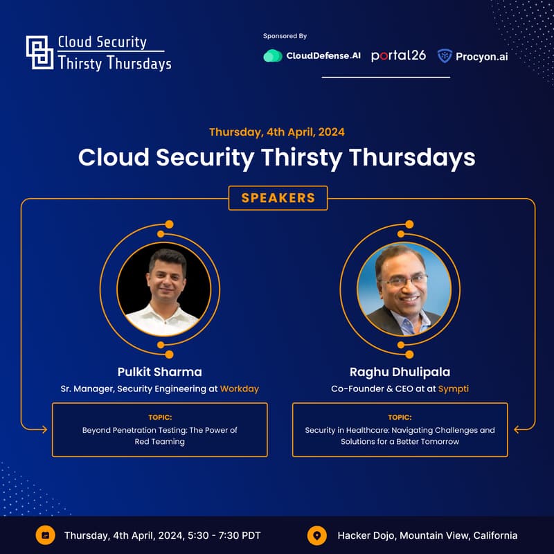 Cover Image for Cloud Security Thirsty Thursdays