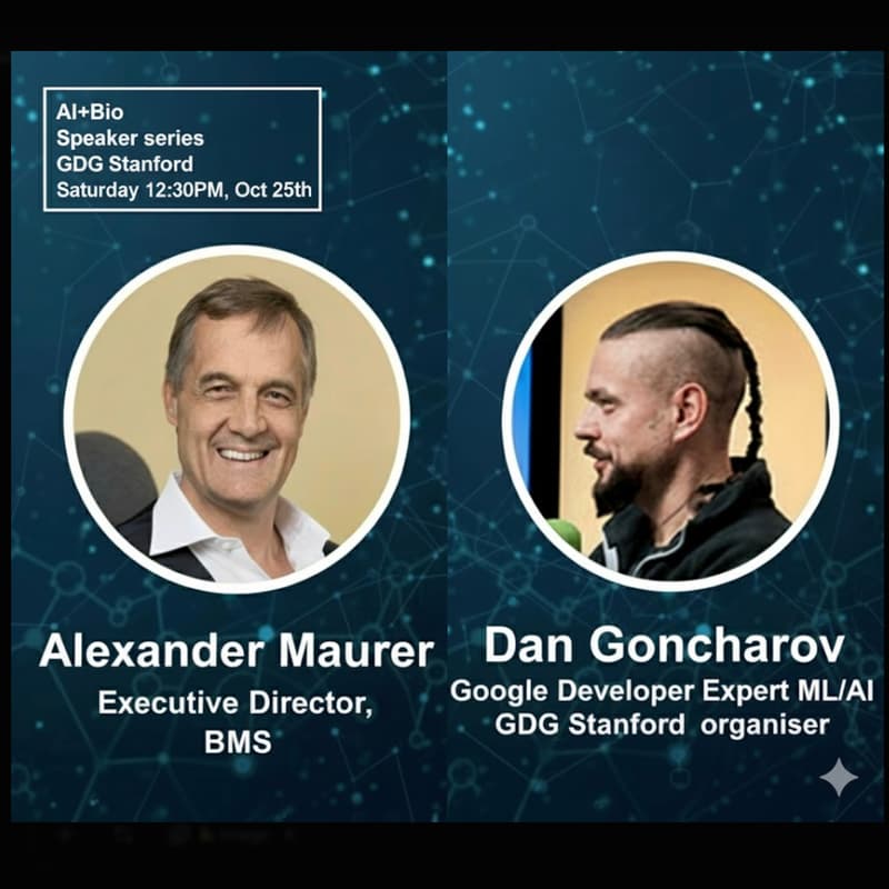 Cover Image for "AI + Bio" Speaker Series [at Stanford in-person]