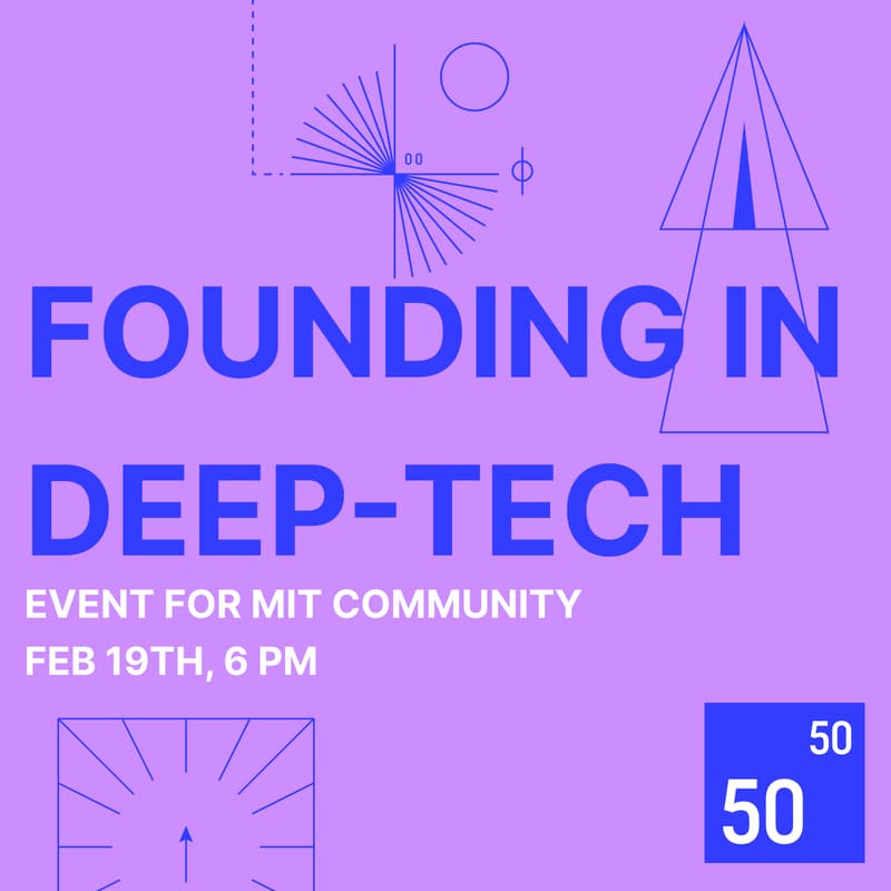 Cover Image for Founding in Deep-Tech by Fifty Years