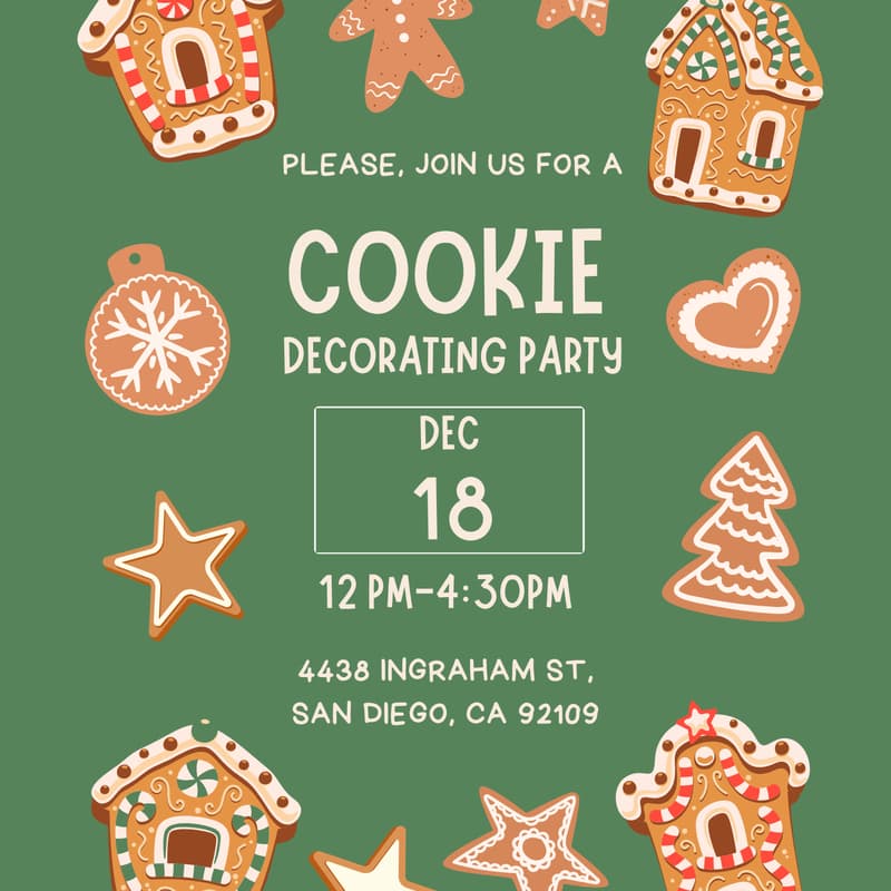 Cover Image for Holiday Cookie Decorating