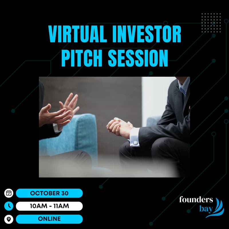 Cover Image for Founders Bay: Virtual Investor Pitch Session