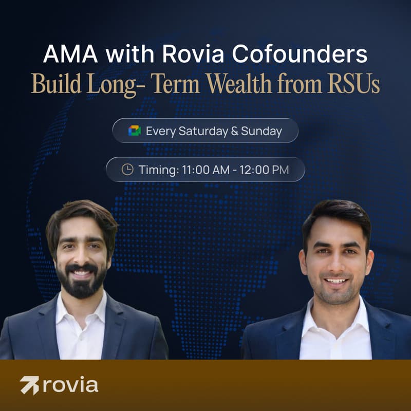 Cover Image for AMA with Rovia Founders: Building Long-Term Wealth from RSUs