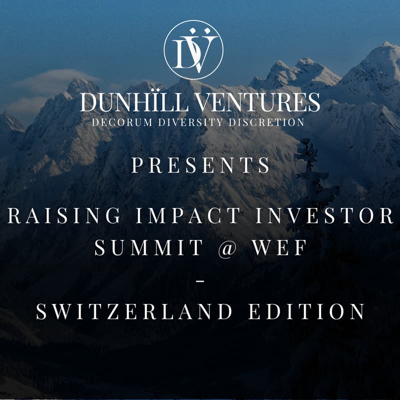 Cover Image for Raising Impact Family Office Investment Summit - Davos