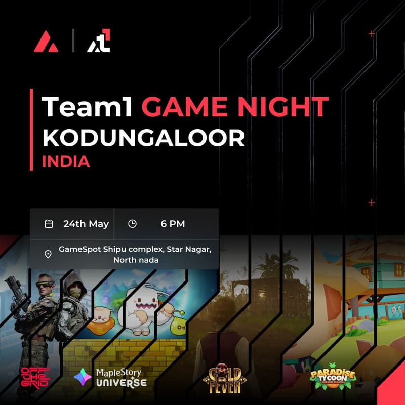 Cover Image for Team1 Game Night: Kodungaloor